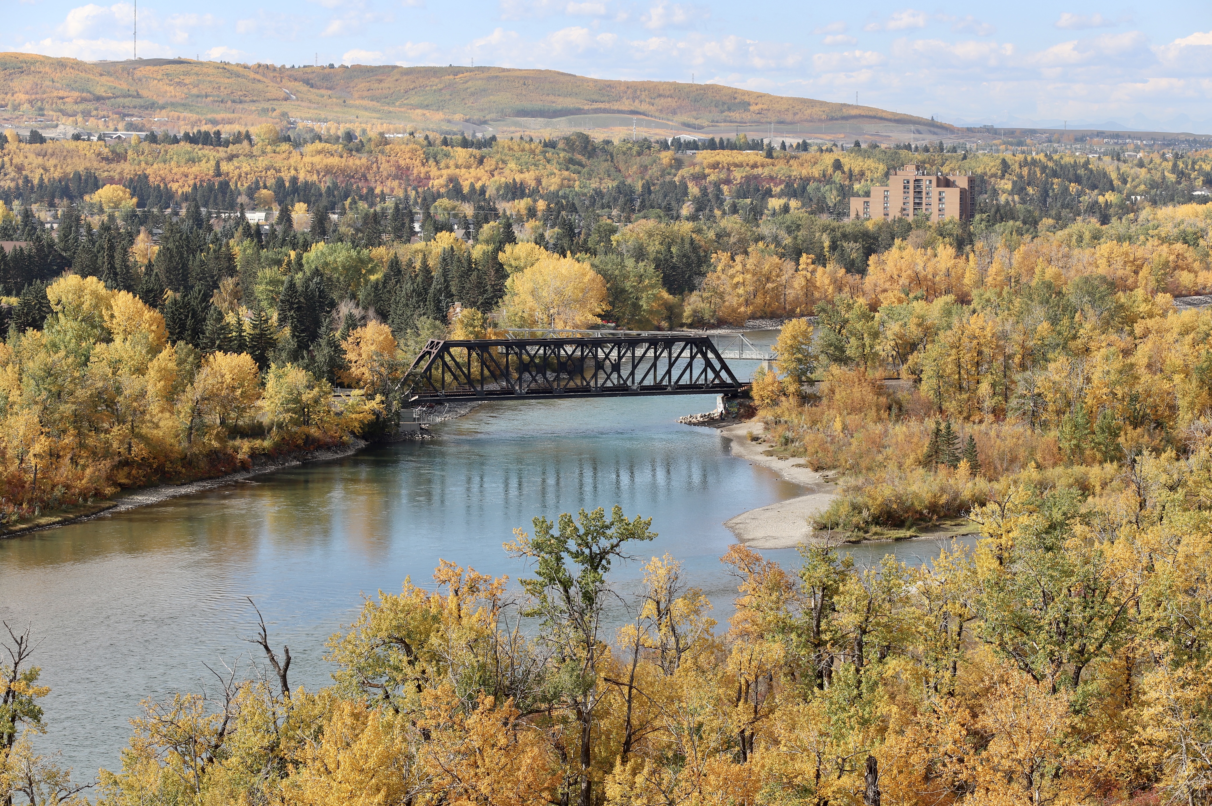 卡城 bow river